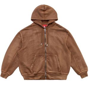 Худи Eckhaus Latta Bison Zip Hoodie 'Brown'