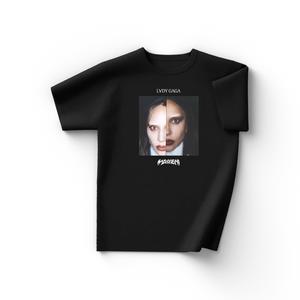 Футболка унисекс Lady Gaga MAYHEM Dual Photo, черный