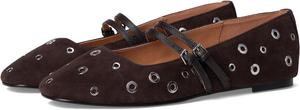 Балетки Madewell Women's Greta Double Strap - Eyelet, Dark Carob