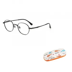PULAIS Титановая оправа для очков детская, PM20011-C01 Light Black