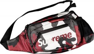 Сумка Supreme Sling Bag Red Camo, красный