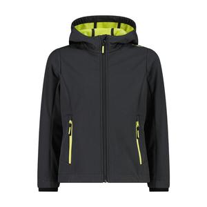 Куртка софтшелл CMP для девочек с фиксированным капюшоном 3A29385N