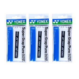 Лента для рукоятки бадминтонной ракетки полиуретановая сетка перо унисекс YONEX, белый