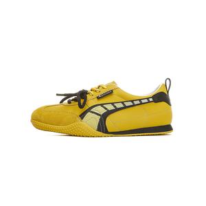 AQUASCUTUM Женские низкие кеды желтые, цвет Yellow