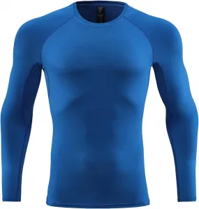 Мужская футболка для тренировок с длинным рукавом, легкая, эластичная