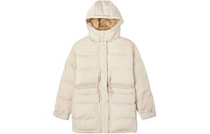 Пуховик женский светло-серый Converse