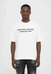 Футболка с принтом Dsquared2, White