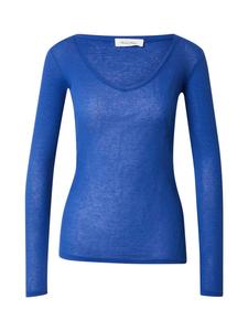 AMERICAN VINTAGE Лонгслив 'MASSACHUSETTS' в синем цвете