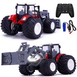 Трактор С Дистанционным Управлением Трактор С Дистанционным Управлением Светодиоды Резиновые Колеса Inna marka