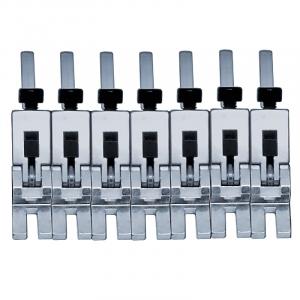 Подлинное седло Floyd Rose 1000 Series Pro с 7 струнами — хром 1000 Series Pro 7 String Saddle Set