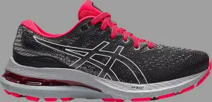 Кроссовки gel kayano 28 gs 'black electric red' Asics, черный
