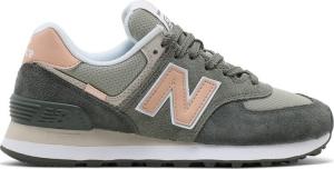 Кроссовки New Balance Wmns 574 'Black Spruce Silver Pine', зеленый