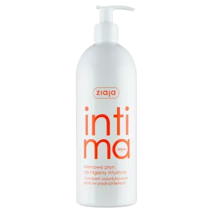 Ziaja Intima кремообразная жидкость для интимной гигиены с аскорбиновой кислотой, 500 мл