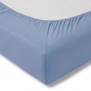 Простыня Estella из тонкого трикотажа 200 x 200 см в разных цветах светло-голубого цвета.