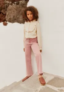 Расклешенные джинсы asta Molo, Blush Rhinestone