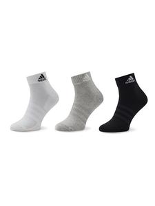Короткие носки Cushioned Sportswear Ankle Socks 3 Pairs IC1281 Adidas, серый
