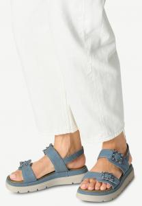Босоножки на платформе Tamaris, синий
