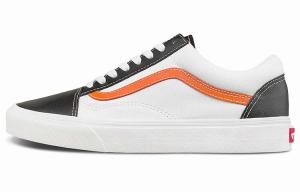 Кроссовки Old Skool Vans 'Classic Sport - Black White Orange'