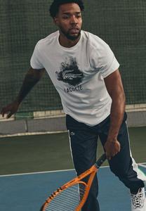 Спортивная футболка GRAPHIC Lacoste Sport, белый
