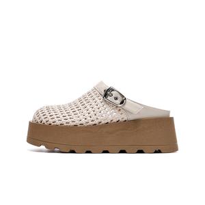 Сандалии с закрытым носком женские EBLAN, Beige