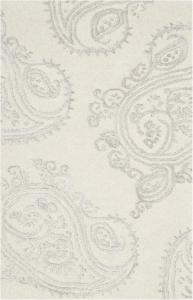 Ковер SAFAVIEH, 77 x 122 см,  Bella Collection Ivory/Beige BEL153B ручной работы пейсли премиум шерсть и вискоза