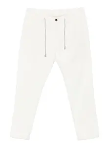 Брюки с кулиской Eleventy, белый