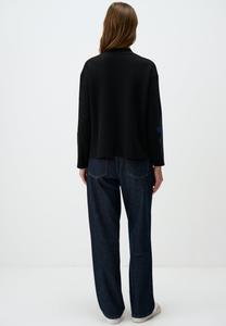 Джемпер FLORAL PATTERNED TURTLENECK Jimmy Key, черный