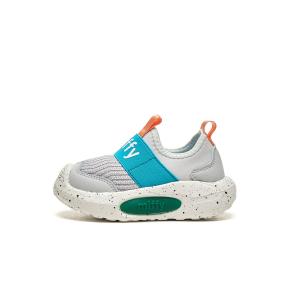 Низкие детские кроссовки с защитой от ударов и истираний Miffy, бежевый/зеленый