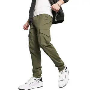 Брюки-карго Only & Sons Slim Fit, зеленый