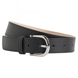 Ремень H&M с металлической пряжкой, черный