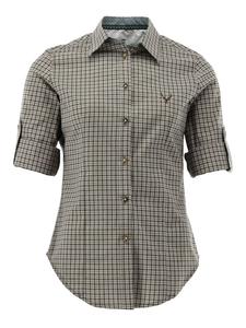 Традиционная блузка Прами оливкового цвета OS-Trachten