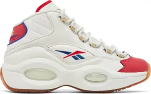 Кроссовки question mid 'philadelphia 76ers' Reebok, белый