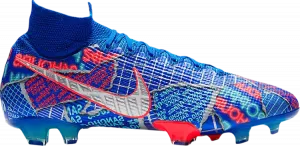 Бутсы Nike Mercurial Superfly 7 Elite SE FG 'Jadon Sancho', синий