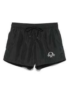 Шорты для плавания с логотипом Moschino, черный