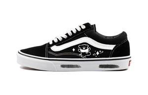 Кроссовки Vans Old Skool Skateboarding Shoes Unisex Low-top Black/white, цвет Happy Bear