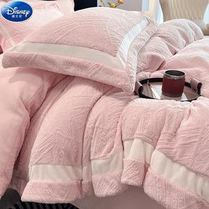 Disney Комплект постельного белья 4 предмета, 220x240 см, цвет Cherry Blossom Pink