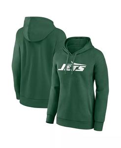 Женская зеленая толстовка с капюшоном с логотипом New York Jets Primary Fanatics