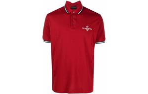 EMPORIO ARMANI Поло SS22 мужское красное