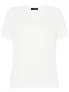 Футболка со вставками Fabiana Filippi, белый