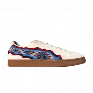 Кроссовки Suede Puma, кремовый