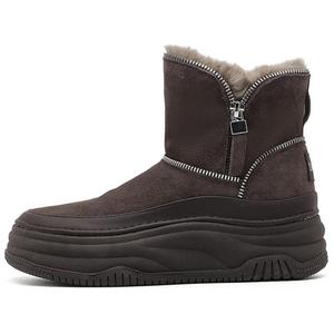 Короткие зимние сапоги для женщин Daphne, коричневый