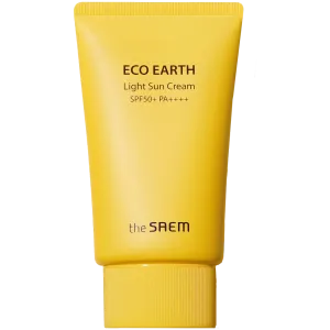 The Saem Eco Earth солнцезащитный крем для лица с SPF50+, 50 мл