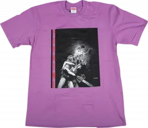 Футболка Supreme Horror T-Shirt 'Purple', фиолетовый