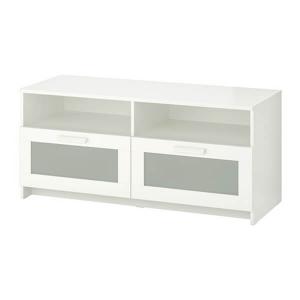 Тумба под телевизор Ikea, 120x41x53 см, Brimnes, белый