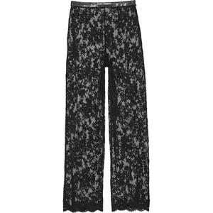 Victoria's Secret Брюки Twinkle Lace / пижамные штаны BLACK для женщин, черные