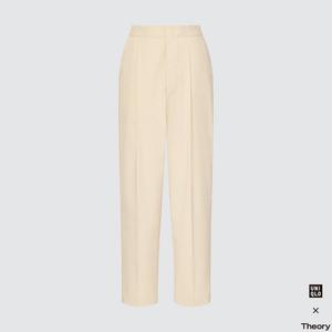 Брюки повседневные Uniqlo, бежевый