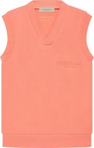 Жилет Fear of God Essentials V Neck Vest 'Coral', оранжевый