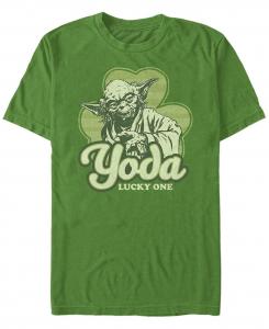 Мужская футболка yoda lucky retro с круглым вырезом и короткими рукавами Fifth Sun