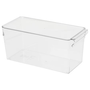 Контейнер Ikea Klippkaktus Storage, полупрозрачный, 32x14x15 см