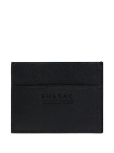 Визитница с тисненым логотипом FURSAC, черный